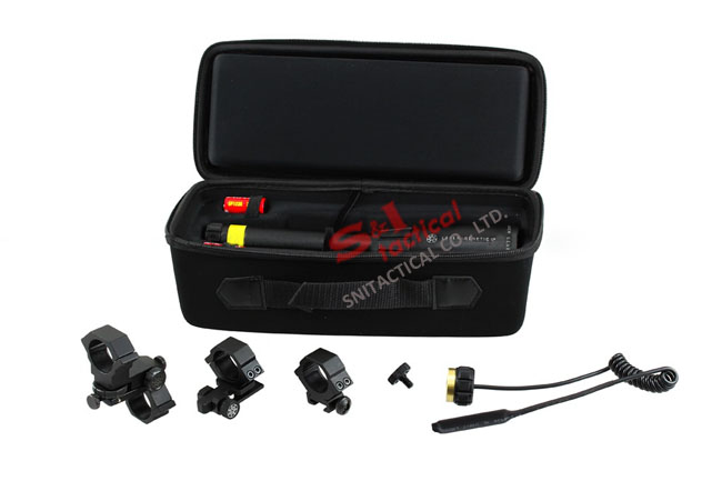 ND3 x40 Long Distance Green Laser Designator with mounts